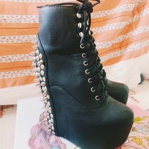 Jeffrey Campbell Spiked Damsel Wedges!!!!